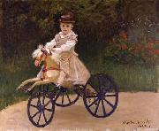 Claude Monet Jean Monet on his Hobby Horse oil painting reproduction